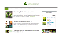 Desktop Screenshot of naturehacks.com